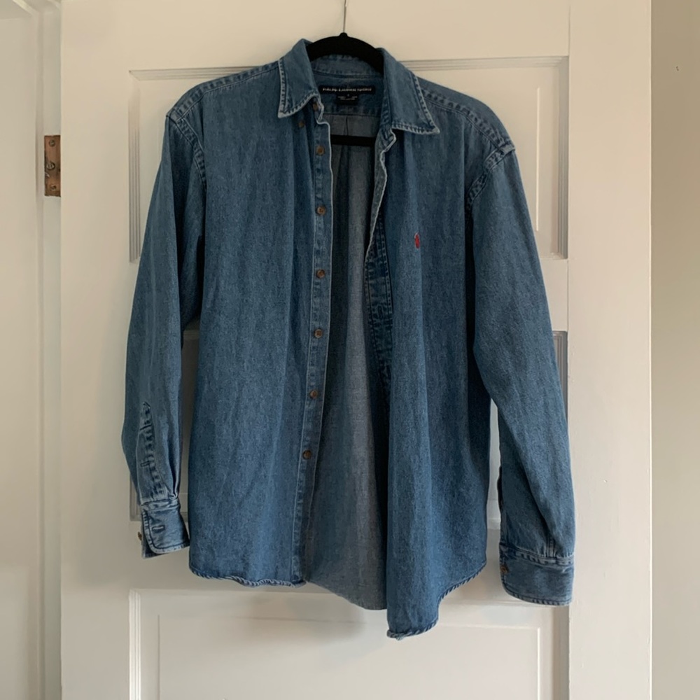 Vintage Ralph Lauren Sport Denim Shirt